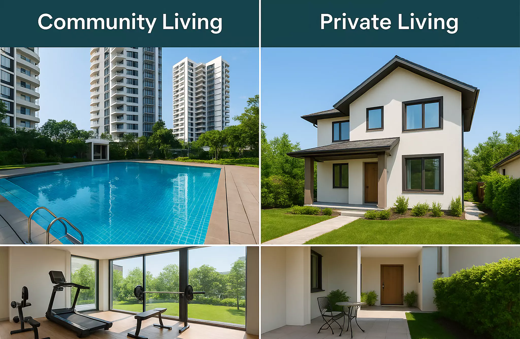 Community Living Vs Private Living