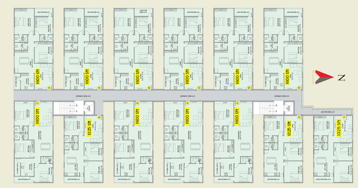 MVV Green Gardens floor plan