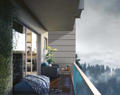 Serenity in Balcony